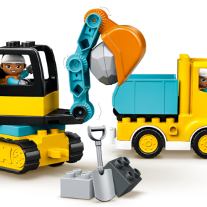 Truck & Graafmachine met rupsbanden