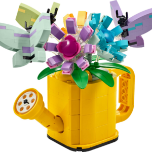 Bloemen in gieter