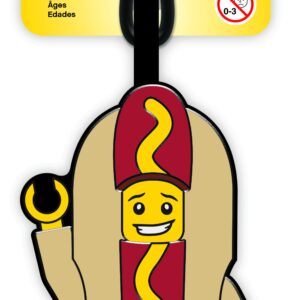 Bagagelabel LEGO Hotdogverkoper