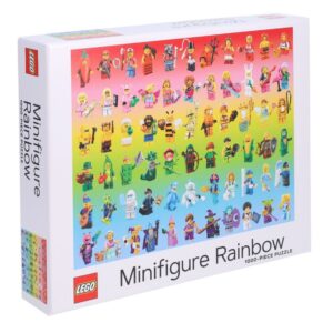 Minifiguurregenboogpuzzel 1000 stukjes